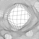 Diffuzi�s kartogram-t�rk�p Magyarorsz�gr�l