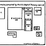 Raisz Erwin �ltal k�sz�tett kartogram-t�rk�p